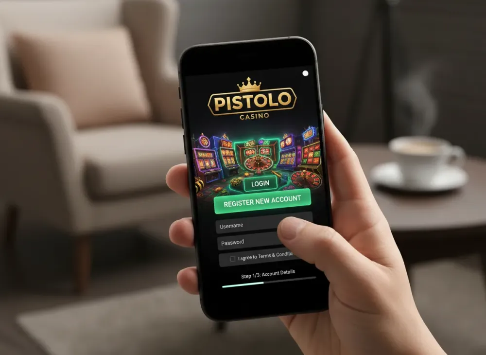 Pistolo registration guide for new players